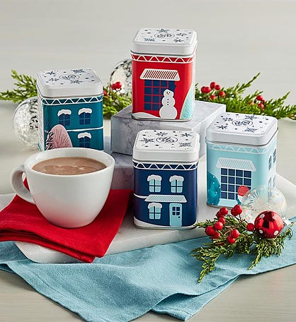 Holiday Hot Chocolate Tin Collection